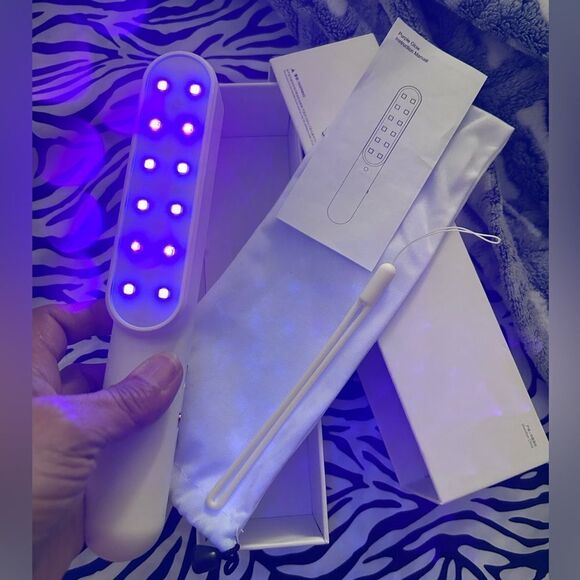 Purpleglow UV-C Light Sanitizer , UVC Light Sterilizer, Portable UV-C Wand. - Picture 1 of 13